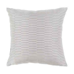 Venice 20 X 20 inch Light Gray Outdoor Pillow Cover, Square