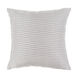 Venice 16 X 16 inch Light Gray Outdoor Pillow Cover, Square