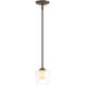 Simple 1 Light 5 inch White Mini Pendant Ceiling Light