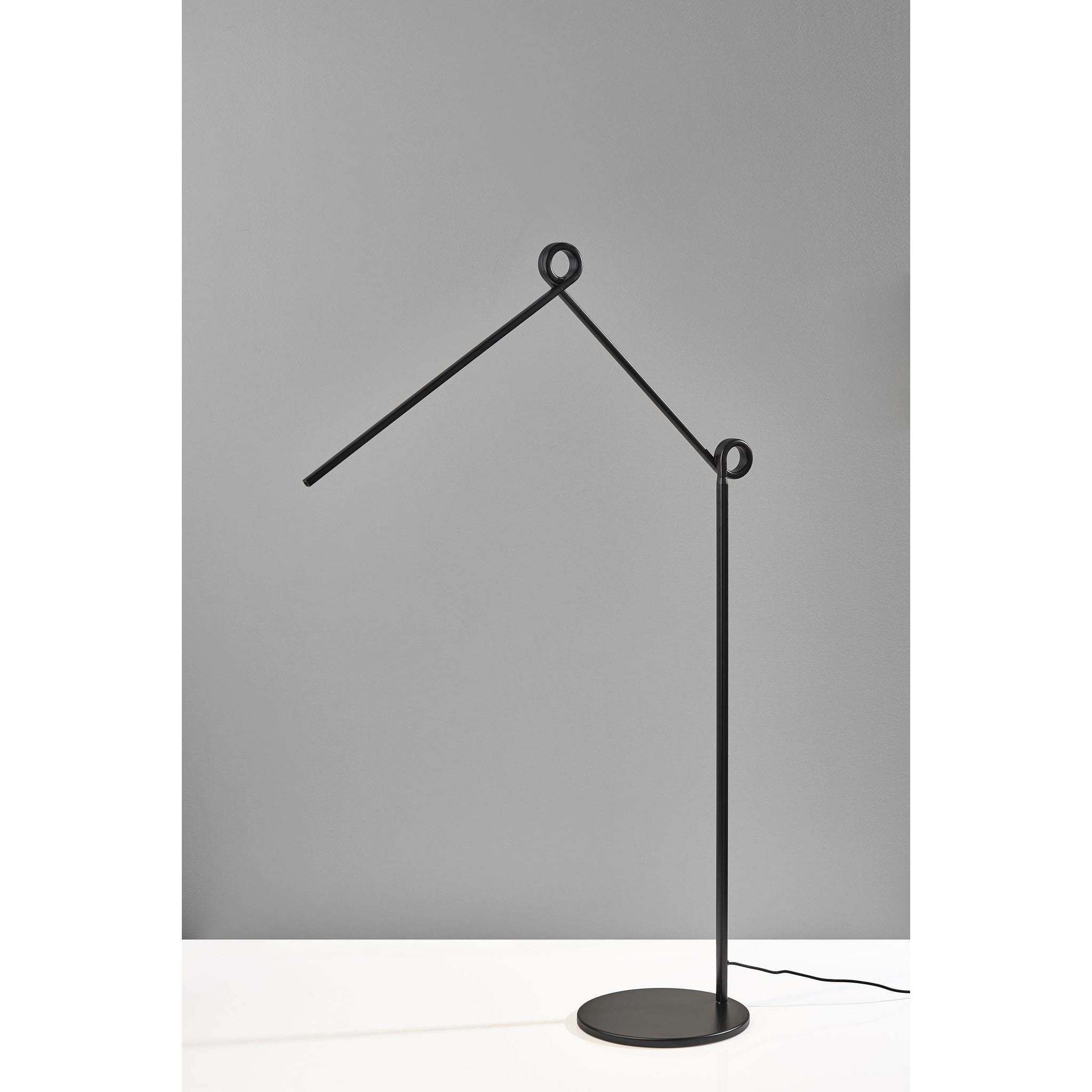 Knot 45.5 inch 10.00 watt Black Floor Lamp Portable Light