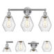 Edison Cindyrella 3 Light 24 inch Polished Chrome Bath Vanity Light Wall Light in Seedy Glass