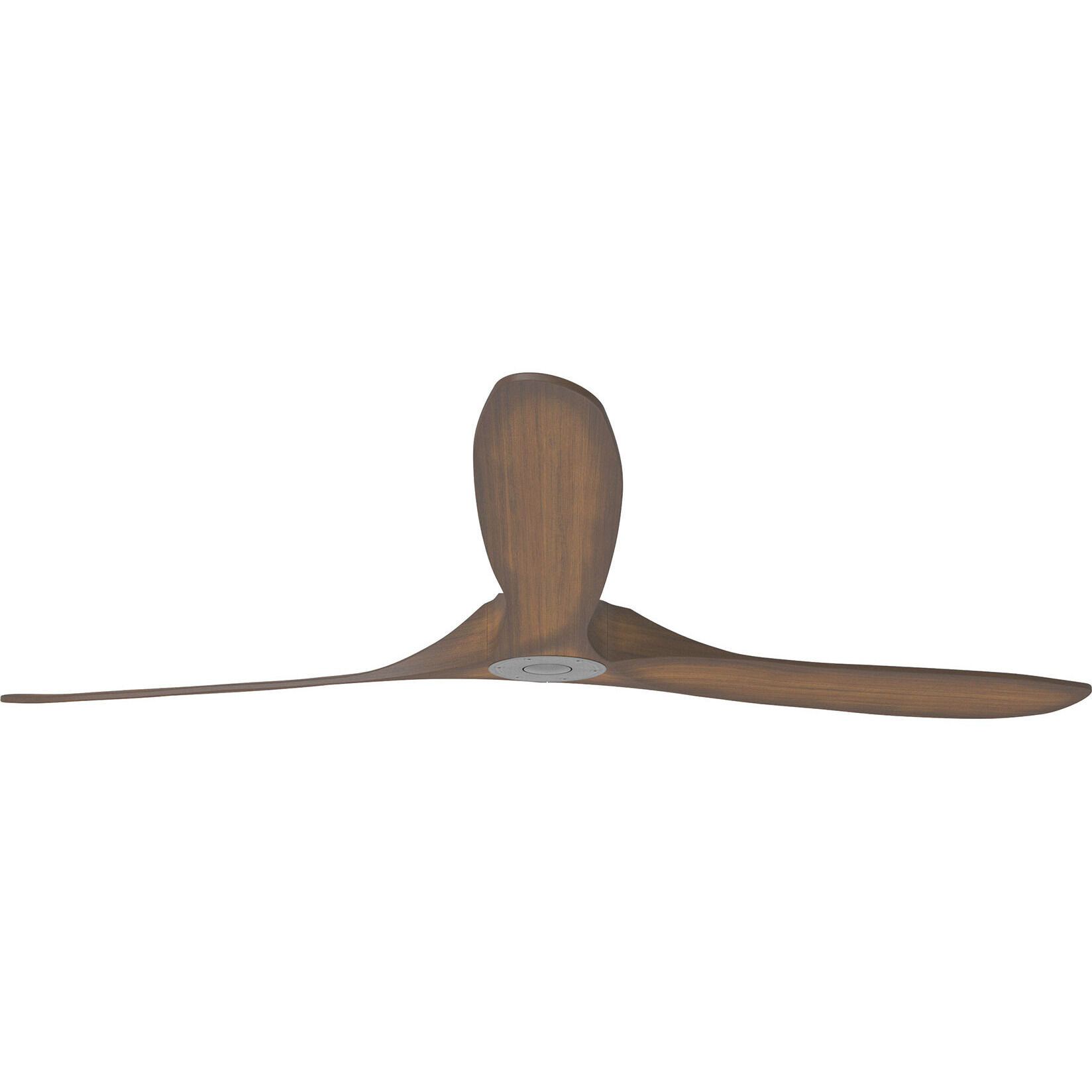 Maverick 70 inch Brushed Steel with Koa Blades Ceiling Fan