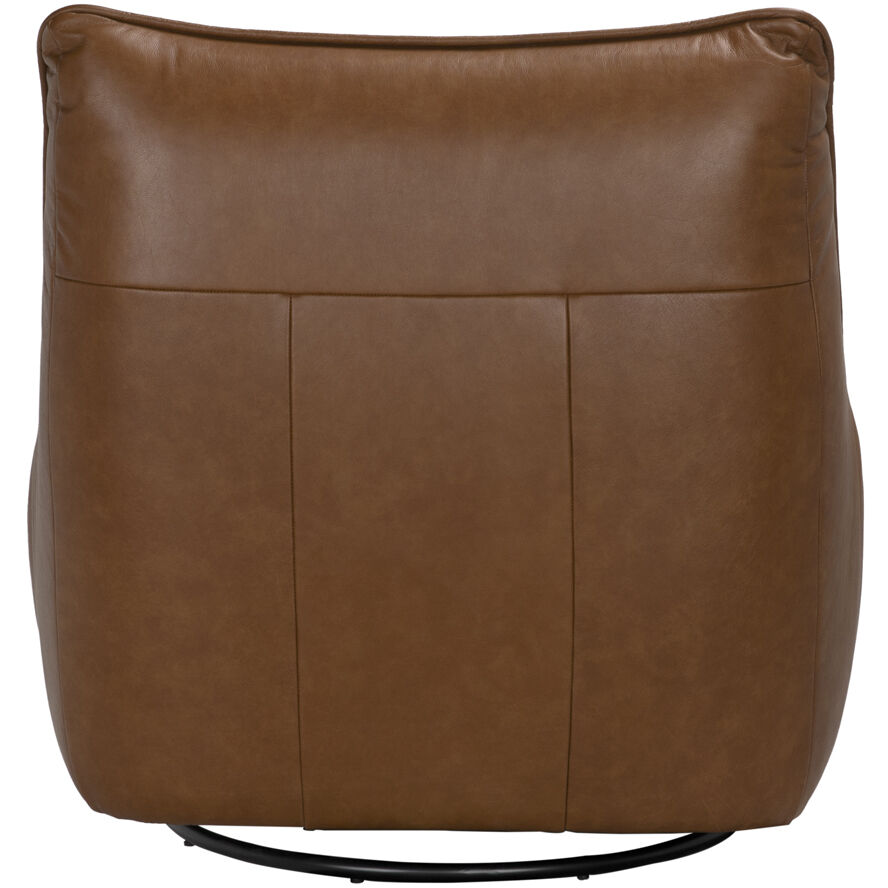 McClain Roche Tan Swivel Single Sofa