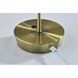 Ako 12 inch 2.00 watt Antique Brass Cordless Table Lamp Portable Light, ADS360