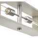 Boundary 4 Light 30 inch Brushed Nickel Chandelier Ceiling Light, Design Series