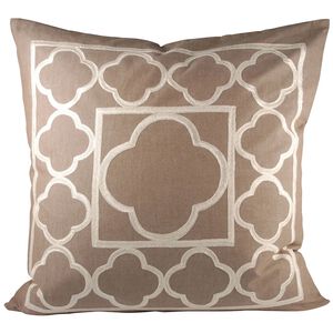 Morocco 24 X 5.5 inch Gray with Crema Pillow, 24X24