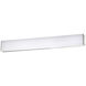Strip LED 24 inch Brushed Aluminum Bath Vanity & Wall Light in 3000K, dweLED
