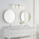 Robie 4 Light 34 inch Chrome Wall Bath Fixture Wall Light