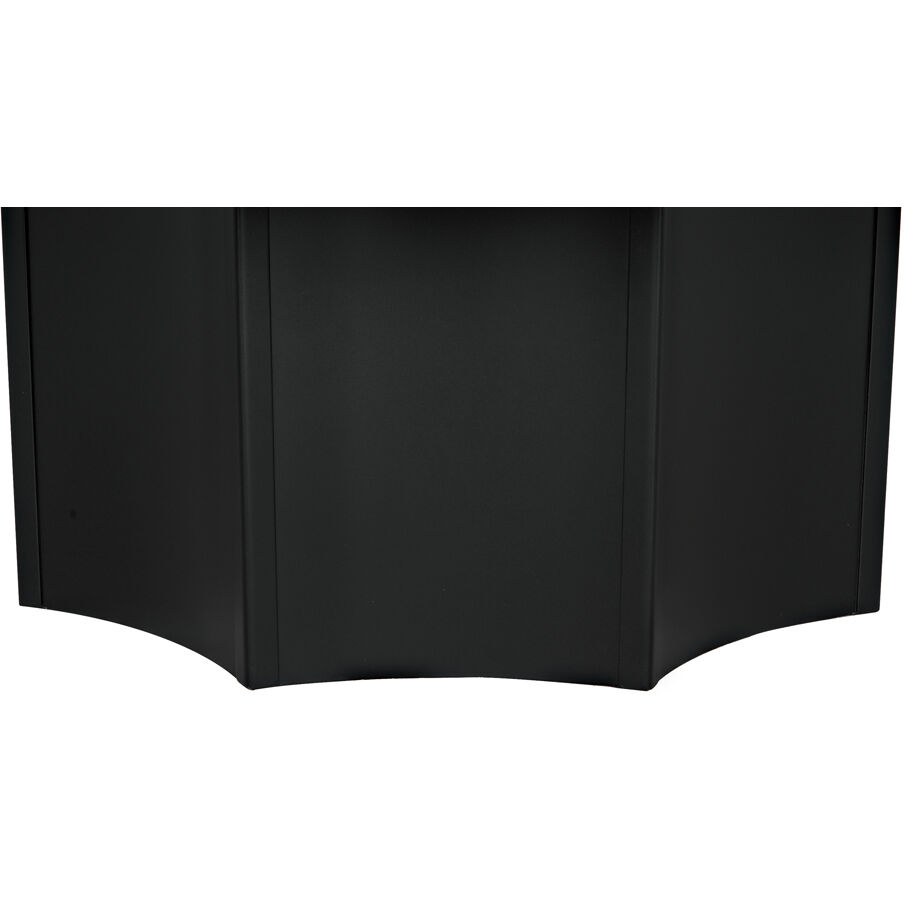 Rome 47.5 X 47.5 inch Matte Black Coffee Table