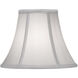 Ellie Off White 10 inch Lampshade, Bell