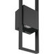 Contact LED 21 inch Textured Black Outdoor Wall Lantern