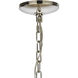 Geosphere 7 Light 36 inch Polished Nickel Chandelier Ceiling Light