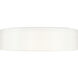 Rosata LED 20 inch White Indoor Flushmount Ceiling Light