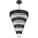 Willow 27 Light 40 inch Black Chandelier Ceiling Light