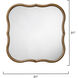 Daisy 31 X 31 inch Natural Wood Mirror