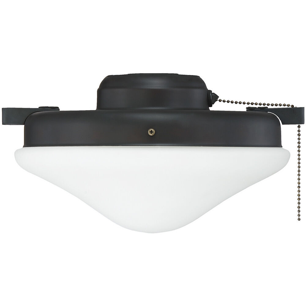 Traditional LED Oil Rubbed Bronze Ceiling Fan Light Kit