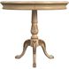 Carissa 30" Round Foyer Table in Beige