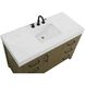 Nathan 48 X 34 inch Chestnut Brown Bathroom Vanity Cabinet in Not Included