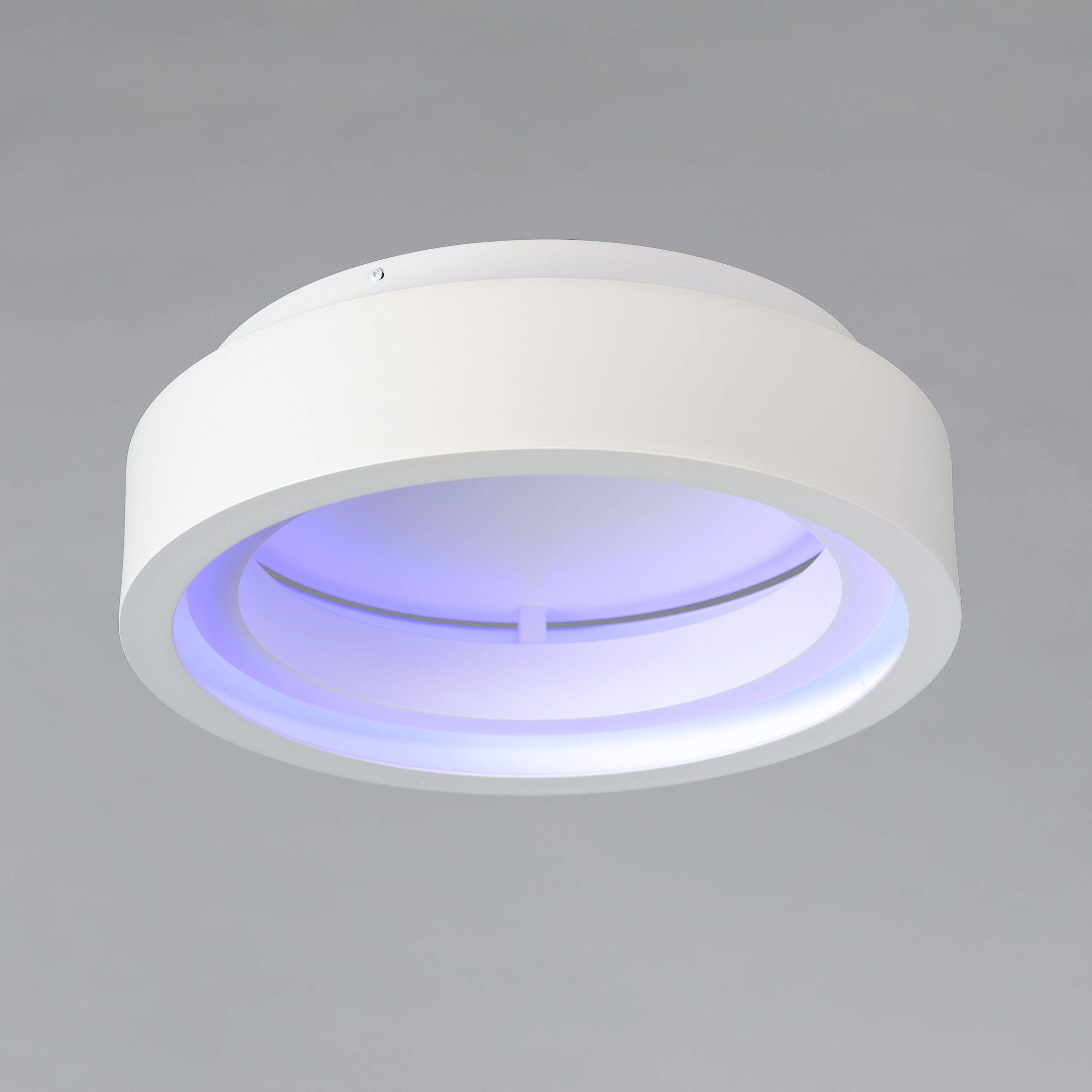iCorona WiZ LED 17.75 inch Matte White Flush Mount Ceiling Light