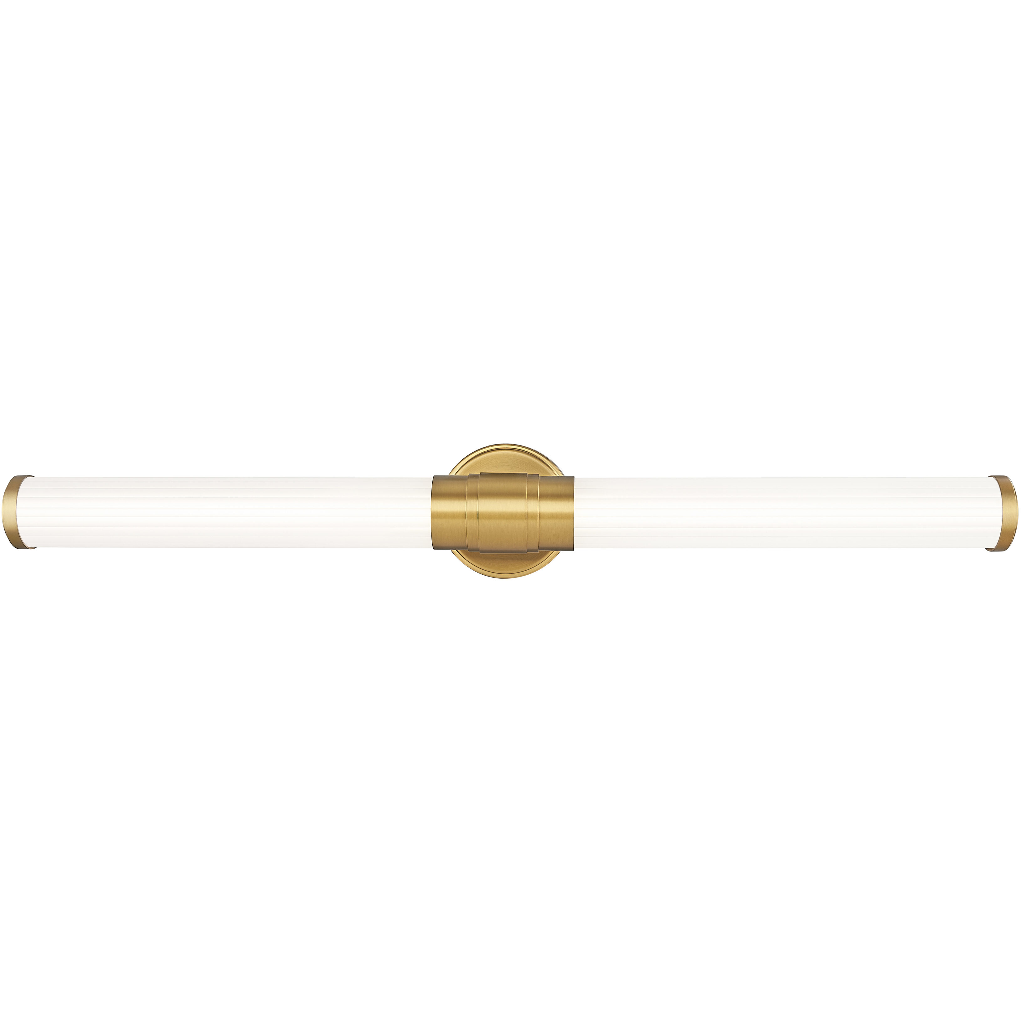 Warwick LED 32.5 inch Modern Gold Bath Vanity Wall Light