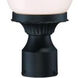 Acorn 1 Light 20 inch Matte Black Exterior Post Mount Light