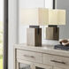 Clodagh Slab 25.9 inch 10 watt Nightshade Black Table Lamp Portable Light