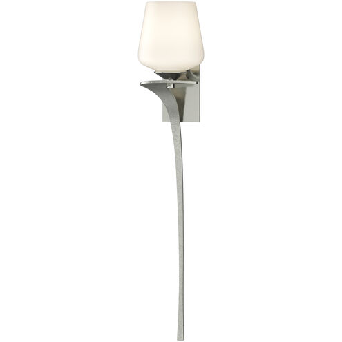 Antasia 1 Light 6 inch Sterling Sconce Wall Light, Single Glass