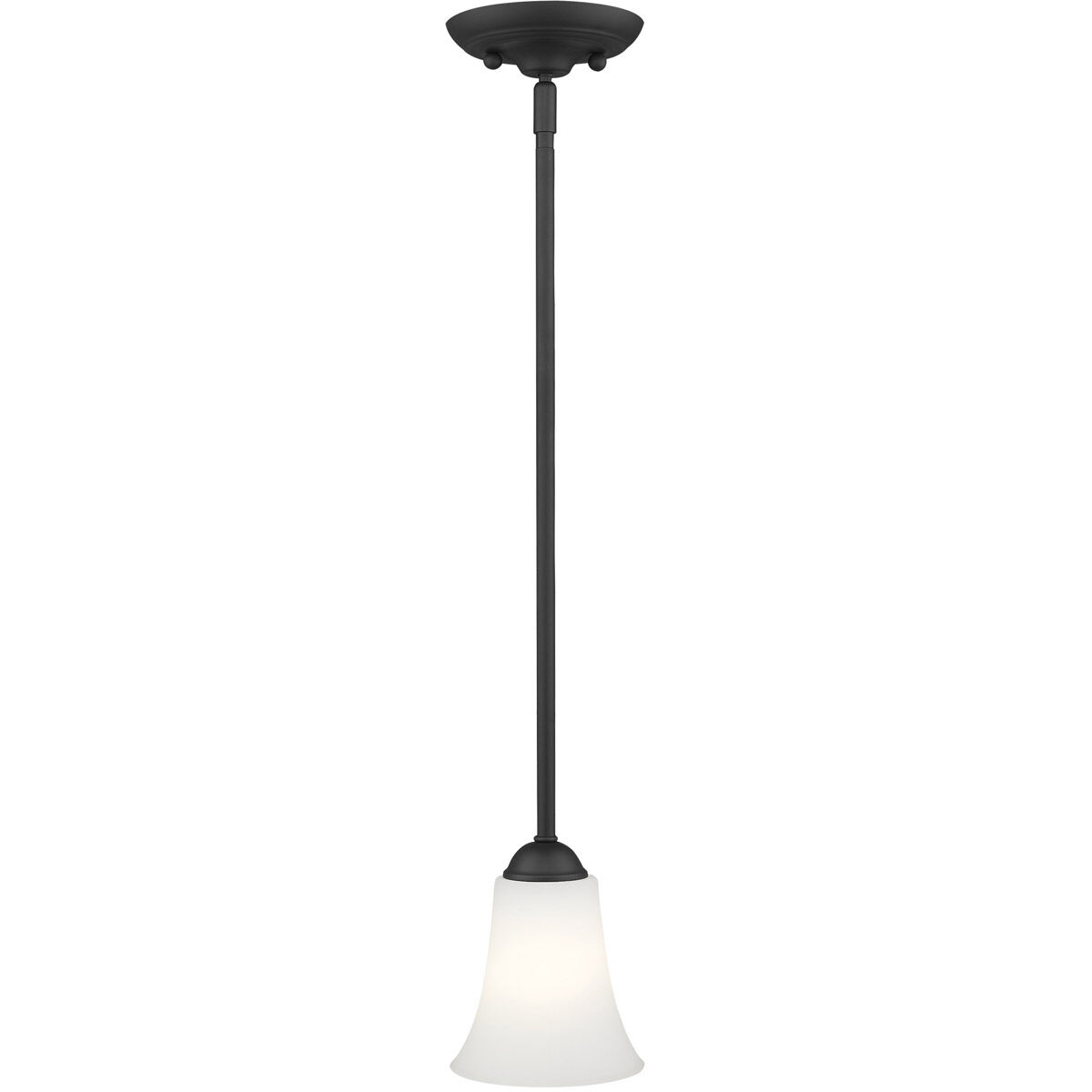 Ridgedale 1 Light 6 inch Black Mini Pendant Ceiling Light