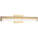 Junction Wall Sconce Wall Light in Aged Gold Brass