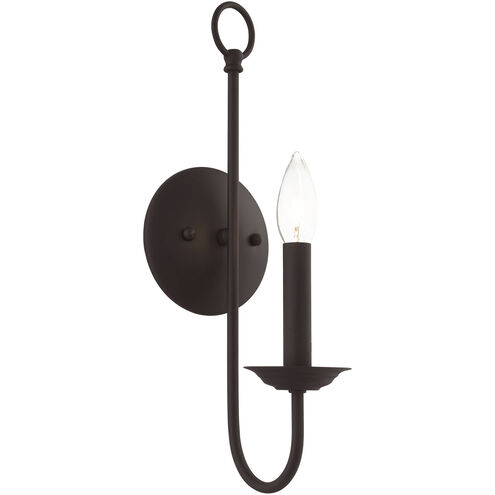 Estate 1 Light 5 inch Bronze Sconce Wall Light