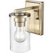 Verlana 1 Light 4.5 inch Modern Gold Vanity Light Wall Light