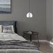 Allison 1 Light 10 inch Brushed Aluminum Mini Pendant Ceiling Light