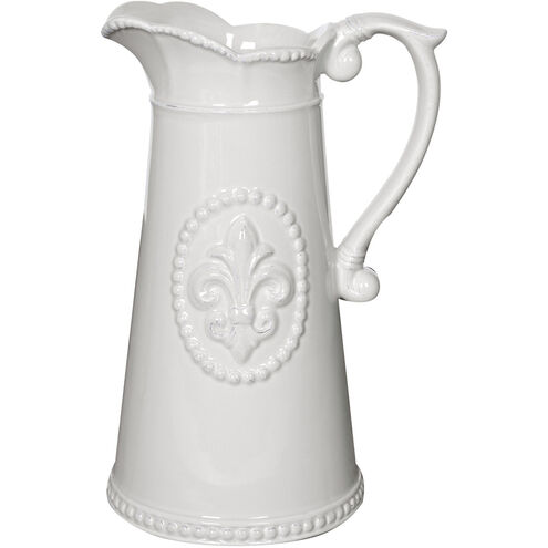 Louis Fleur-de-lis White Dinnerware