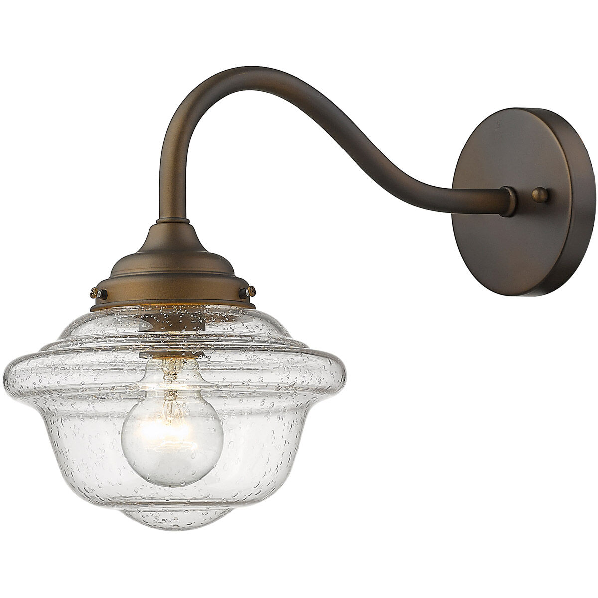 Romy 1 Light 11 inch Oil-Rubbed Bronze Exterior Wall Mount