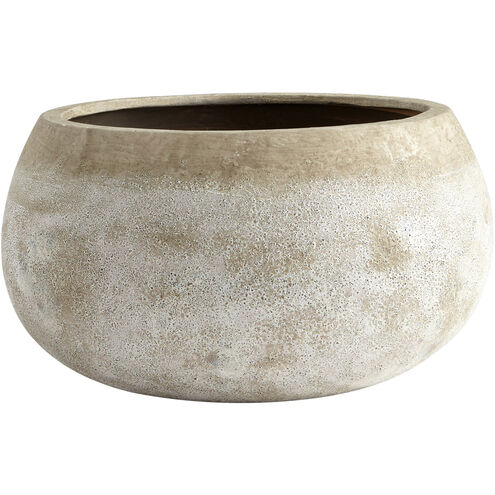 Round Stoney Ash Stone Planter, Large