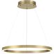 Spunto LED 27.5 inch Gold Chandelier Ceiling Light