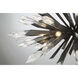 Elsa 12 Light 41.88 inch Midnight Graphite Pendant Ceiling Light