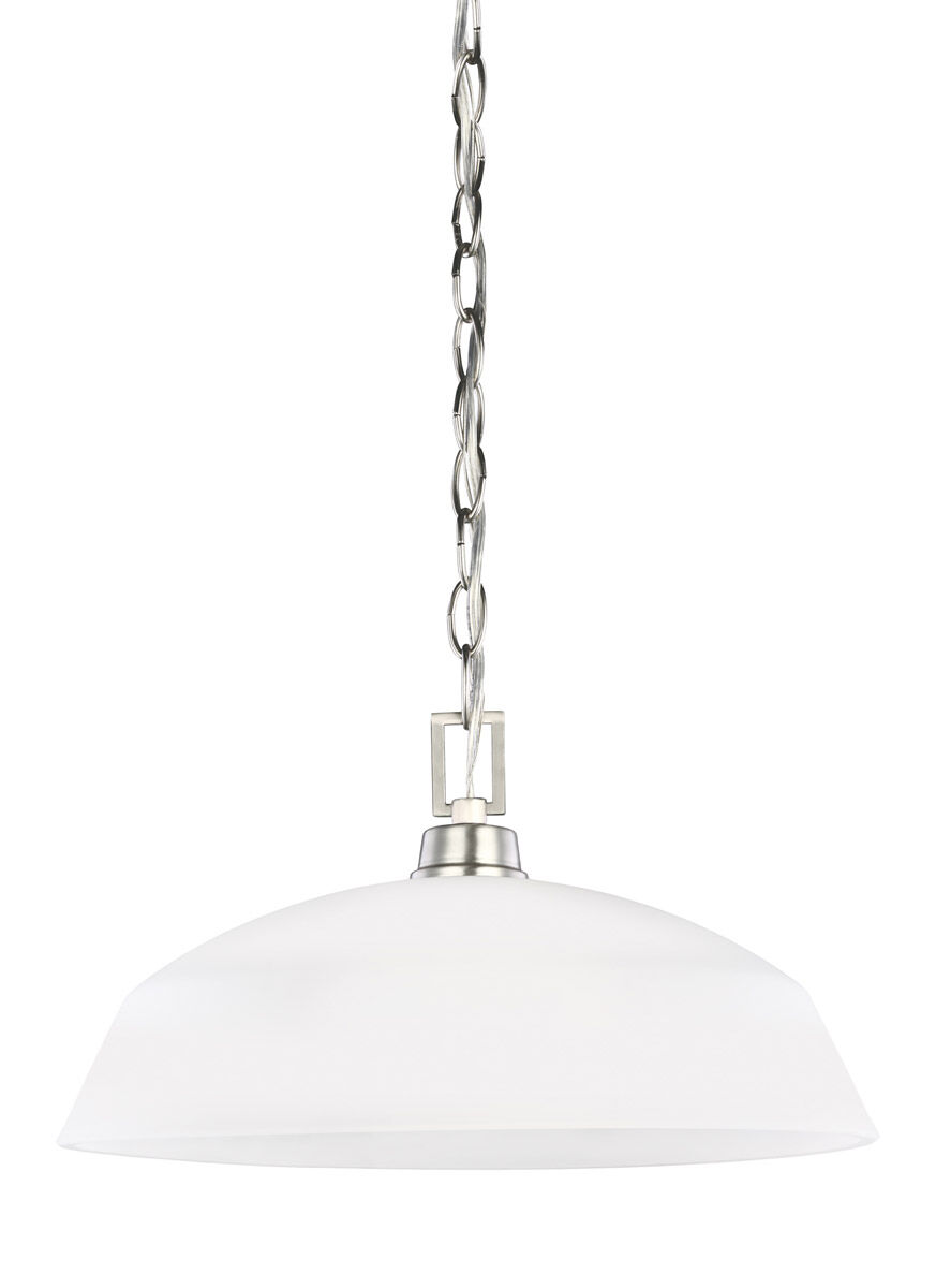 Kerrville 1 Light 15 inch Brushed Nickel Pendant Ceiling Light