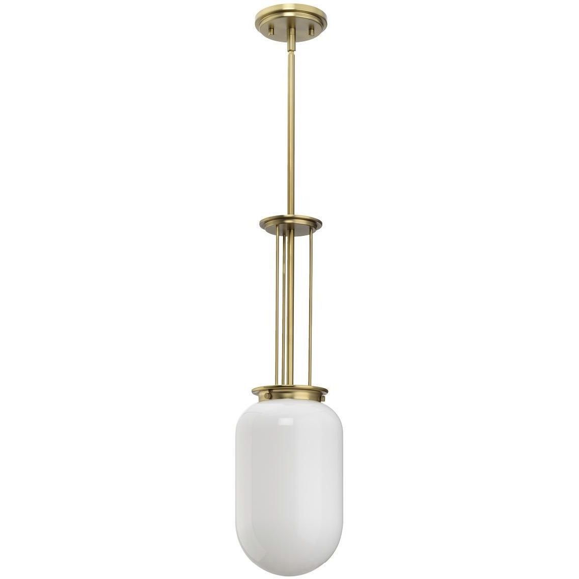 Alisse 1 Light 7.5 inch Brushed Gold Pendant Ceiling Light