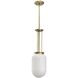 Alisse 1 Light 7.5 inch Brushed Gold Pendant Ceiling Light