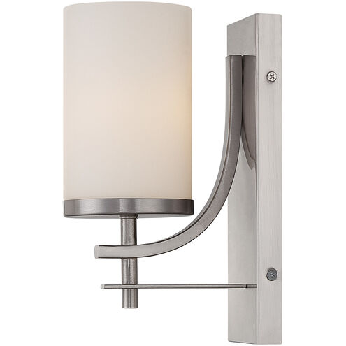 Colton 1 Light 4.75 inch Satin Nickel Wall Sconce Wall Light, Essentials