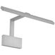 Uptown 13.00 watt 17 inch Brushed Nickel Picture Light Wall Light, dweLED