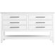 Karson 60 X 34 inch White Bathroom Vanity Cabinet