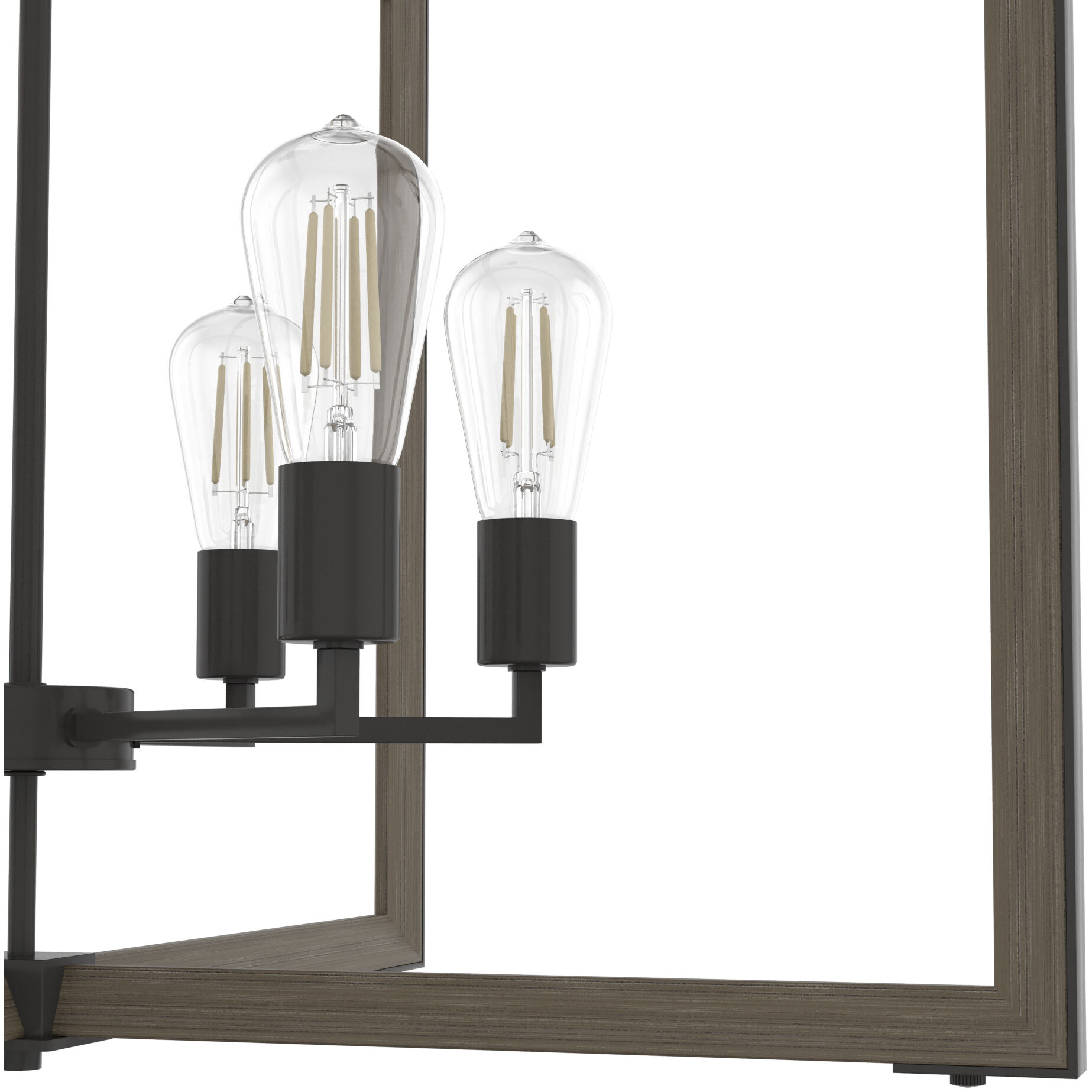 Woodburn 6 Light 30.5 inch Noble Bronze Pendant Ceiling Light