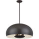 Domma 4 Light 22.5 inch English Bronze Pendant Ceiling Light