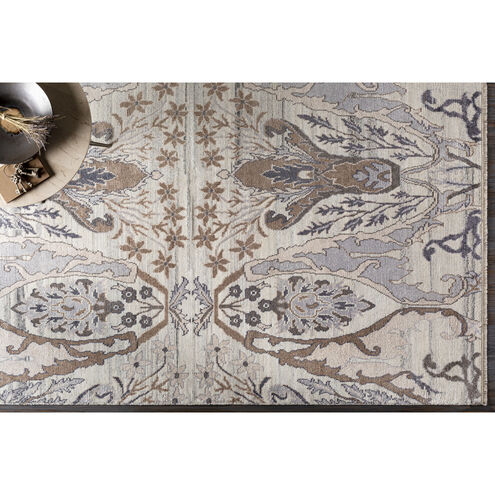 Kushal 36 X 24 inch Silver Gray Rug in 2 x 3, Rectangle