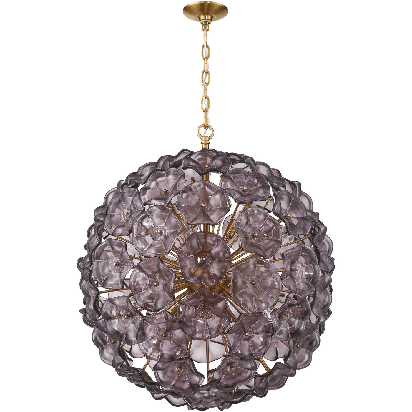 Esme 12 Light 28 inch Aged Brass Chandelier Ceiling Light