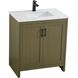 Finnley 30 X 34 inch Chestnut Brown Bathroom Vanity Cabinet