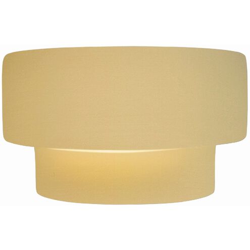 Ambiance 1 Light 10 inch Muted Yellow Wall Sconce Wall Light