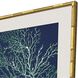 Sea Garden Blue and Green and Multi Framed Art